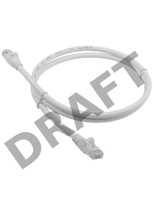 Патч-корд LANMASTER LSZH UTP кат.6, 3.0 м, белый Патч-корд LANMASTER LSZH UTP кат.6, 3.0 м, белый