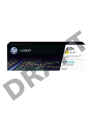 Тонер Картридж HP 410X CF412X желтый для HP LJ Pro M452/M477 (5000стр.)