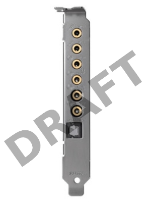 Звуковая карта Creative PCI-E Audigy RX 7.1 Ret