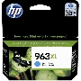 Картридж HP 963XL струйный голубой увеличенной ёмкости (1600 стр)