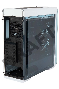 Корпус Hiper OW белый без БП ATX 4x120mm 1x140mm 2xUSB2.0 1xUSB3.0 audio bott PSU