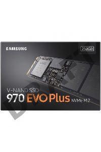 Накопитель SSD Samsung PCI-E x4 250Gb MZ-V7S250BW 970 EVO Plus M.2 2280
