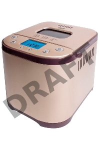 Хлебопечь Mystery MBM-1210 710Вт серебристый/черный