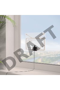 Антенна комнатная «Активная» с USB питанием, для цифрового телевидения DVB-T2, Ag-719 REXANT