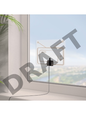 Антенна комнатная «Активная» с USB питанием, для цифрового телевидения DVB-T2, Ag-719 REXANT