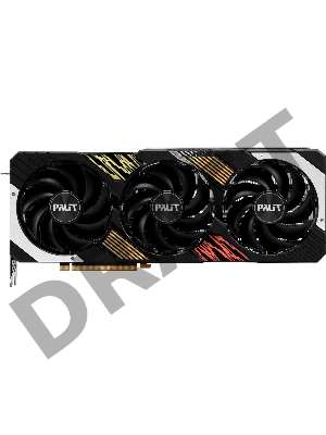 Видеокарта Palit RTX4070Ti GAMINGPRO NVIDIA GeForce RTX 4070TI PCI-E 4.0 12288Mb 192 GDDR6X 2310/21000 HDMIx1 DPx3 HDCP Ret