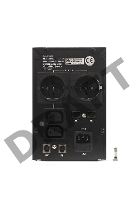 Источник бесперебойного питания CROWN ИБП CMU-SP800 COMBO {800VA металл,1x12V/9AH, розетки 2*IEC + 2*EURO} CM000001494