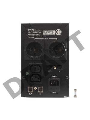 Источник бесперебойного питания CROWN ИБП CMU-SP800 COMBO {800VA металл,1x12V/9AH, розетки 2*IEC + 2*EURO} CM000001494