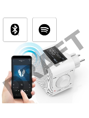 Радиоприемник портативный Hama DIR45BT белый USB