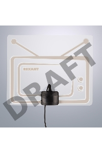 Антенна комнатная «Активная» с USB питанием, для цифрового телевидения DVB-T2, Ag-719 REXANT