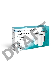 Бесшовный Mesh роутер TP-Link Deco M4 (DECO M4(3-PACK)) AC1200 10/100/1000BASE-TX (упак.:3шт)