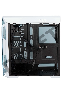 Корпус Hiper OW белый без БП ATX 4x120mm 1x140mm 2xUSB2.0 1xUSB3.0 audio bott PSU