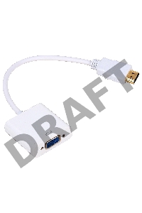 Переходник VCOM CG558  HDMI(M) -> VGA(F)