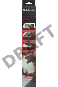 Коврик для мышки DEFENDER DRAGON RAGE M 50558