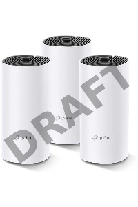 Бесшовный Mesh роутер TP-Link Deco M4 (DECO M4(3-PACK)) AC1200 10/100/1000BASE-TX (упак.:3шт)