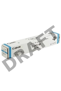 Тонер-картридж Canon C-EXV48C голубой для копира iR C1325iF/1335iF 11500 стр
