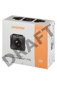 Видеорегистратор Digma FreeDrive 205 Night FHD черный 2Mpix 1080x1920 1080p 170гр. GP5168