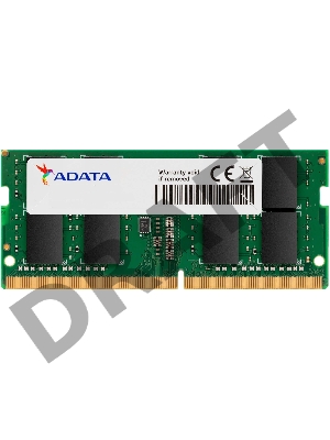 Память DDR4 8Gb 3200MHz A-Data AD4S32008G22-SGN RTL PC4-25600 CL22 SO-DIMM 260-pin 1.2В single rank