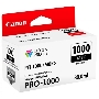 Картридж Canon PFI-1000 MBK для IJ SFP PRO-1000 WFG. Матовый чёрный. 80 мл.