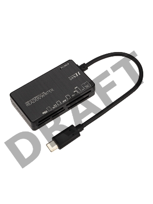 Картридер REXANT Type-C для SDXC/SDHC/SD/MMC