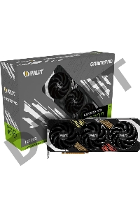 Видеокарта Palit RTX4070Ti GAMINGPRO NVIDIA GeForce RTX 4070TI PCI-E 4.0 12288Mb 192 GDDR6X 2310/21000 HDMIx1 DPx3 HDCP Ret