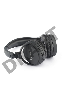 Гарнитура стерео беспров. Gembird BHS-100, чёрный, Bluetooth v.5.0