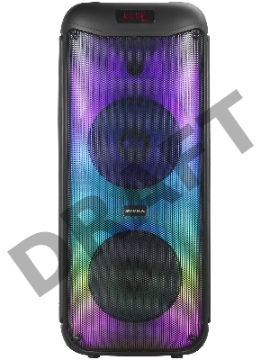 Минисистема Supra SMB-790 черный 500Вт FM USB BT SD