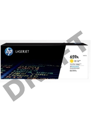 Тонер-картридж HP 659A W2012A желтый для HP LJ M856/M776 (13000стр.)