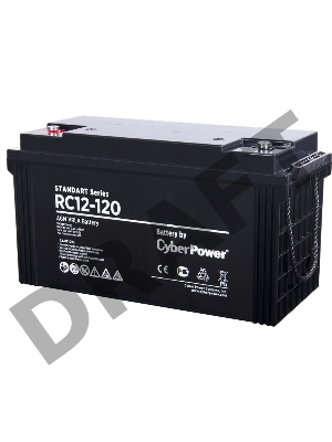 Батарея SS CyberPower Standart series RC 12-120 / 12V 120 Ah