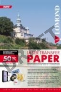 Термотрансфер Lomond 0807435 A4/140г/м2/50л./прозрачный для лазерной печати