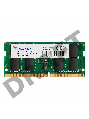 Память DDR4 8Gb 3200MHz A-Data AD4S32008G22-SGN RTL PC4-25600 CL22 SO-DIMM 260-pin 1.2В single rank