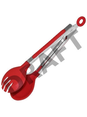 Щипцы кухонные универсальные MALLONY Tongs-03 (нейлон + нерж.сталь), 17,5 см (в уп. 144 шт)