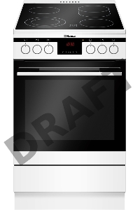 Плита Электрическая Hansa FCCW58245 белый