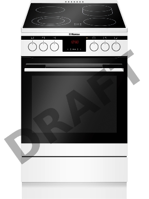 Плита Электрическая Hansa FCCW58245 белый