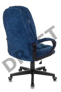 Кресло руководителя Бюрократ CH-868N Fabric темно-синий Velvet 29 крестовина пластик