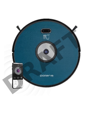 Пылесос-робот Polaris Aqua PVCR 3200 IQ Home 40Вт темно-синий