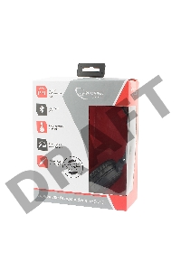 Гарнитура стерео беспров. Gembird BHS-100, чёрный, Bluetooth v.5.0