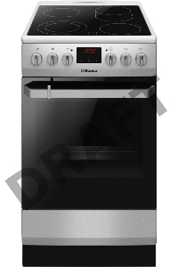 Плита Электрическая Hansa FCCX59129 серебристый