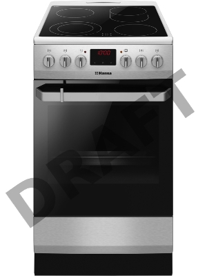 Плита Электрическая Hansa FCCX59129 серебристый