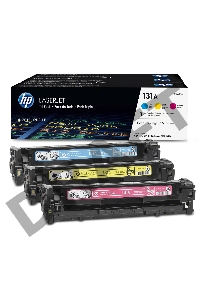 Тонер-картридж комплект HP 131A U0SL1AM голубой/пурпурный/желтый для HP LJ Pro 200/Color M251/M251n/M25 (3 х 1800стр.)