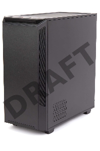 Корпус Hiper PB81 черный без БП ATX 3x120mm 2xUSB2.0 2xUSB3.0 audio bott PSU