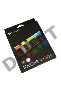 Модуль памяти 16GB Thermaltake DDR4 3000 DIMM TOUGHRAM RGB Black Gaming Memory Non-ECC, CL16, 1.35V, Heat Shield, XMP 2.0, Kit (2x8GB), RTL