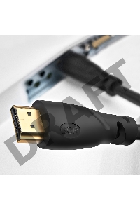 Greenconnect Кабель 1.5m, HDMI версия 2.0 HDR 4:2:2, Ultra HD, 4K 60 fps 60Hz/5K*30Hz, 3D, AUDIO, 18.0 Гбит/с, 28/28 AWG, OD7.3mm, тройной экран, черный, GCR-HM311-1.5m Greenconnect Кабель 1.5m, HDMI версия 2.0 HDR 4:2:2, Ultra HD, 4K 60 fps 60Hz/5K*30Hz,