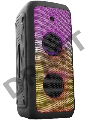 Минисистема Supra SMB-990 черный 1100Вт FM USB BT SD