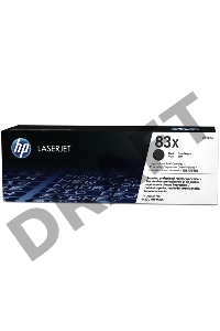 Тонер Картридж HP 83X CF283X черный для HP LJ Pro M201/M225 (2200стр.)