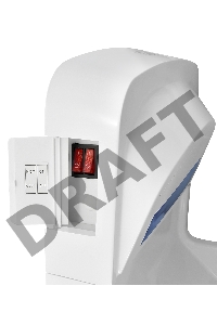 Сушилка для рук Puff 8878UF 2000Вт белый