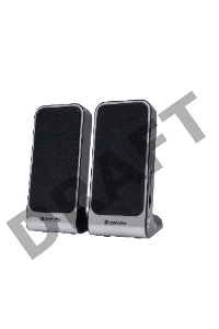 Колонки Defender SPK 220/225 {2.0, 2 х 2W, USB пит, разъем для наушников} 65220