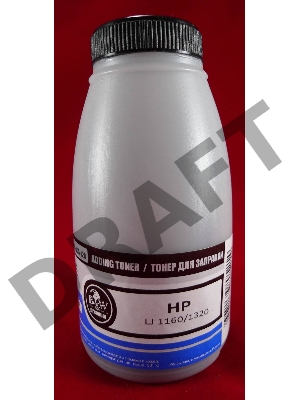 Тонер HP LJ 1160/1320 (фл.120г.) B&W Premium фас России