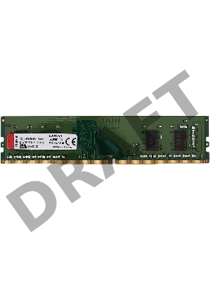 Память Kingston 4GB DDR4 3200MHz DIMM KVR32N22S6/4 PC4-25600, CL22