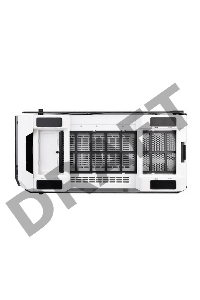 Корпус Thermaltake View 71 TG Snow CA-1I7-00F6WN-00 White/Win/SPCC/Tempered Glass*4/Color Box/Riing 140mm White Fan*2